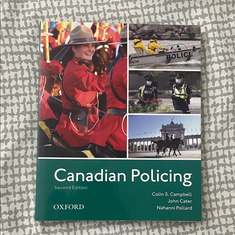 Oxford Canadian Policing Textbook